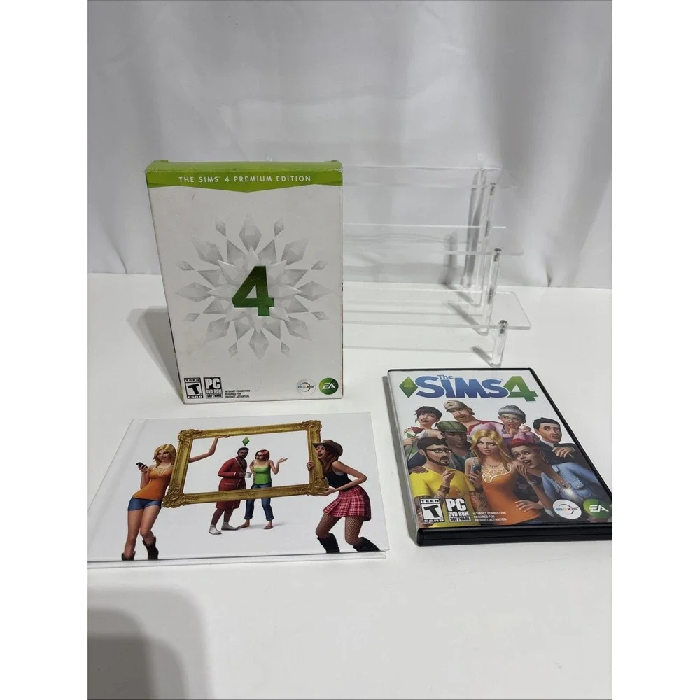 Sims 4 Premium Edition PC‎ Complete in Box Creators Guide Rated T Preowned